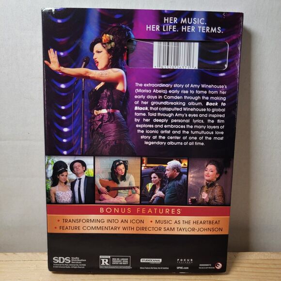DVD Back to Black w/ Slip Cover NEW / SEALED - Picture 2 of 2
